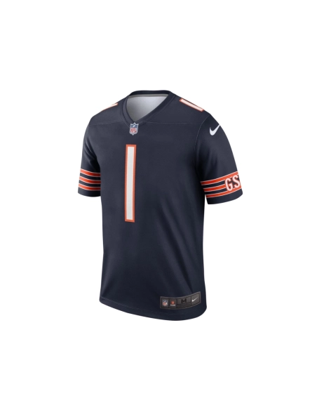 Mens Chicago Bears Justin Fields Navy Legend Jersey