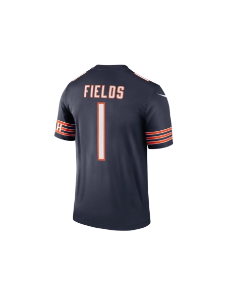 Mens Chicago Bears Justin Fields Navy Legend Jersey