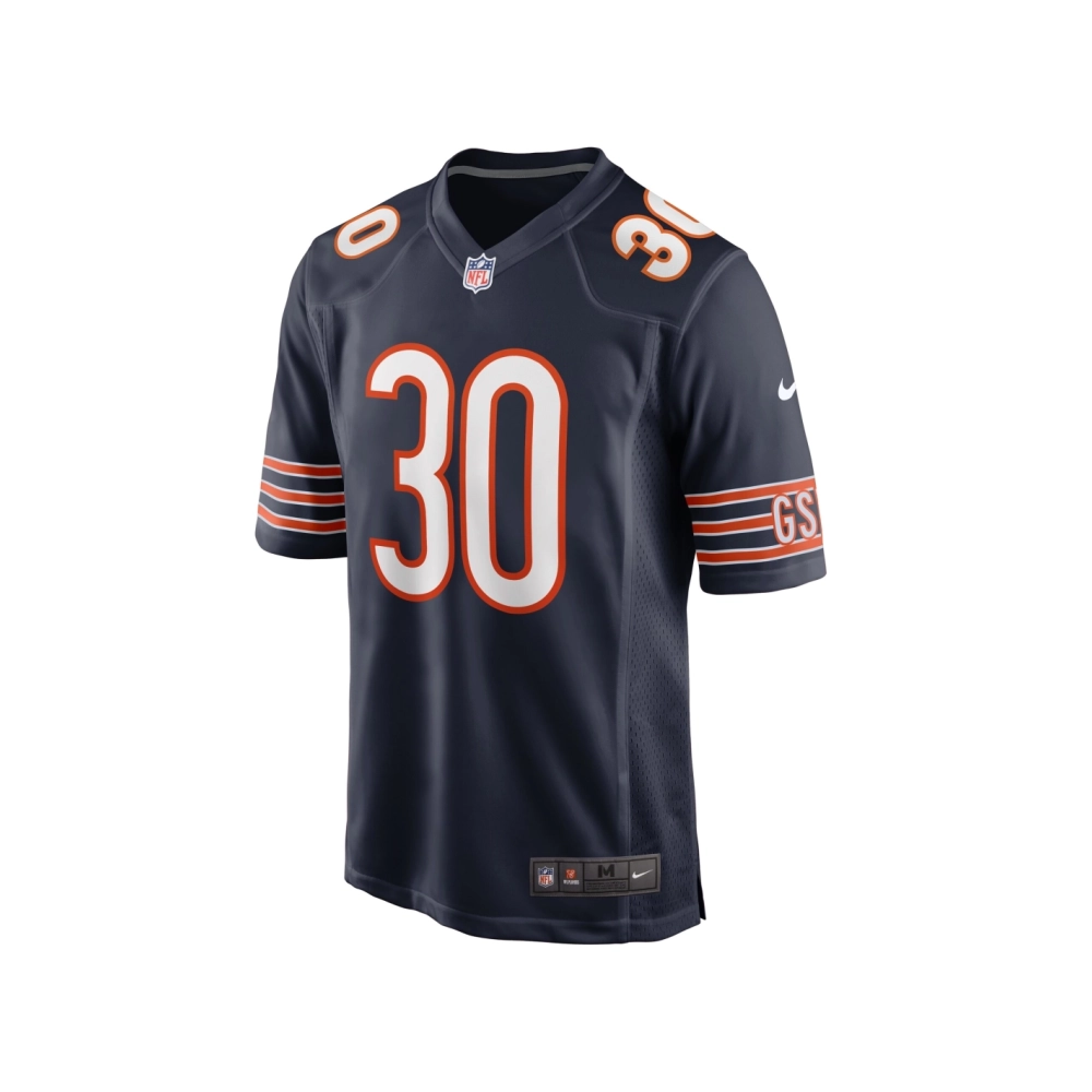 Mens Chicago Bears Joejuan Williams Navy Game Jersey