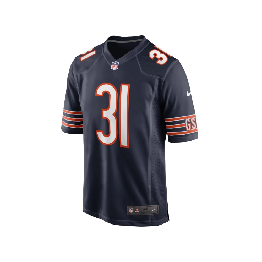 Mens Chicago Bears Jaylon Jones Navy Game Player Jersey