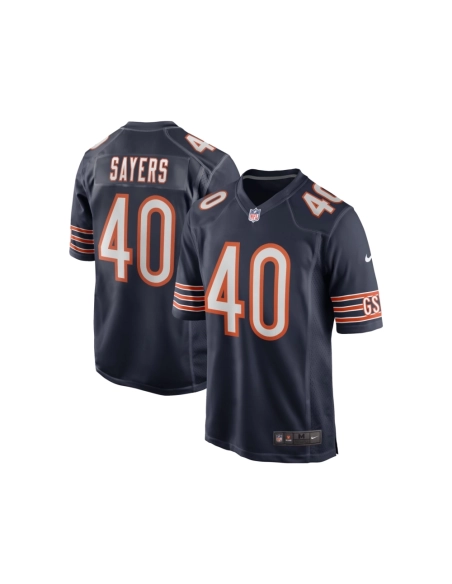 Mens Chicago Bears Gale Sayers Navy Game Retired Player Jersey