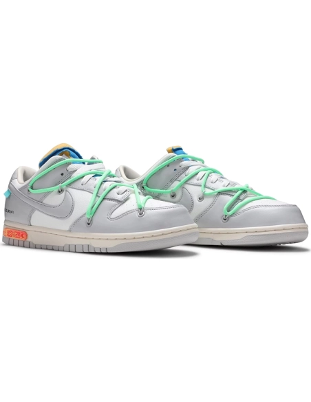 OffWhite x Dunk Low Lot 26 of 50,Dunk SB,NIKE SHOES Reps