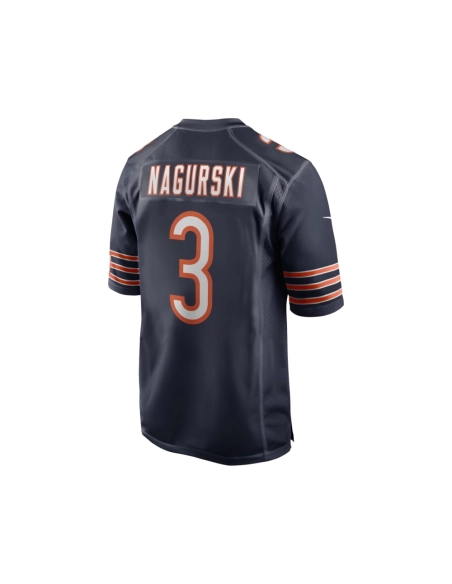 Mens Chicago Bears Bronko Nagurski Navy Game Retired Player Jersey