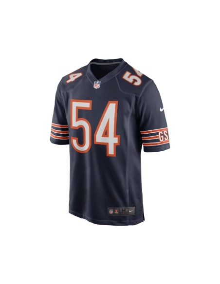 Mens Chicago Bears Brian Urlacher Navy Game Retired Player Jersey