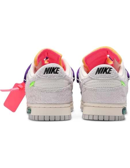 OffWhite x Dunk Low Lot 15 of 50,Dunk SB,NIKE SHOES Reps