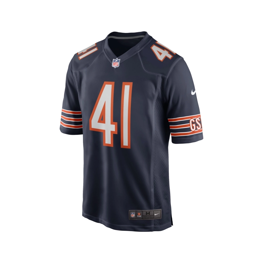 Mens Chicago Bears Brian Piccolo Navy Game Retired Player Jersey