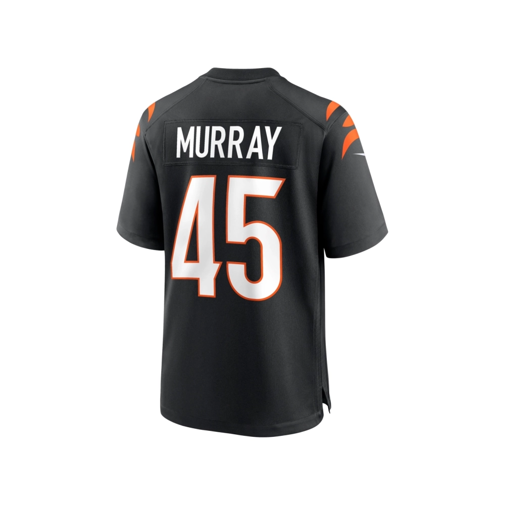 Mens Cincinnati Bengals Tyler Murray Black Team Game Jersey