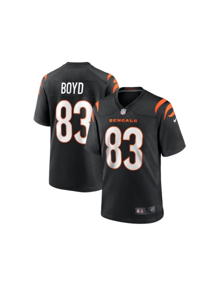 Mens Cincinnati Bengals Tyler Boyd Black Player Game Jersey