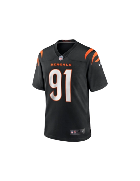 Mens Cincinnati Bengals Trey Hendrickson Black Game Jersey