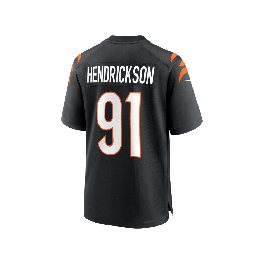 Mens Cincinnati Bengals Trey Hendrickson Black Game Jersey