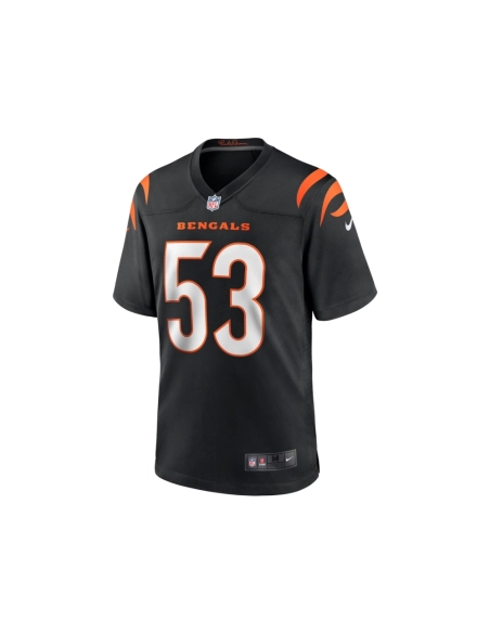 Mens Cincinnati Bengals TJ Pesefea Black Team Game Jersey