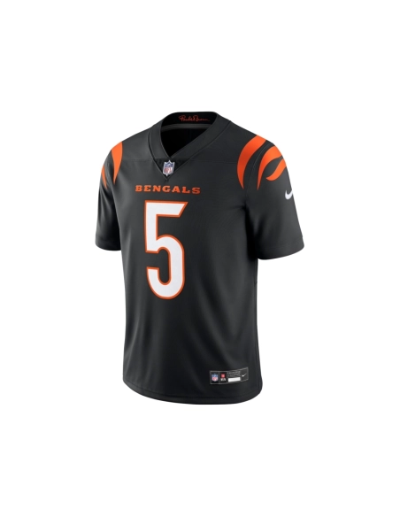 Mens Cincinnati Bengals Tee Higgins Black Vapor Untouchable Limited Jersey