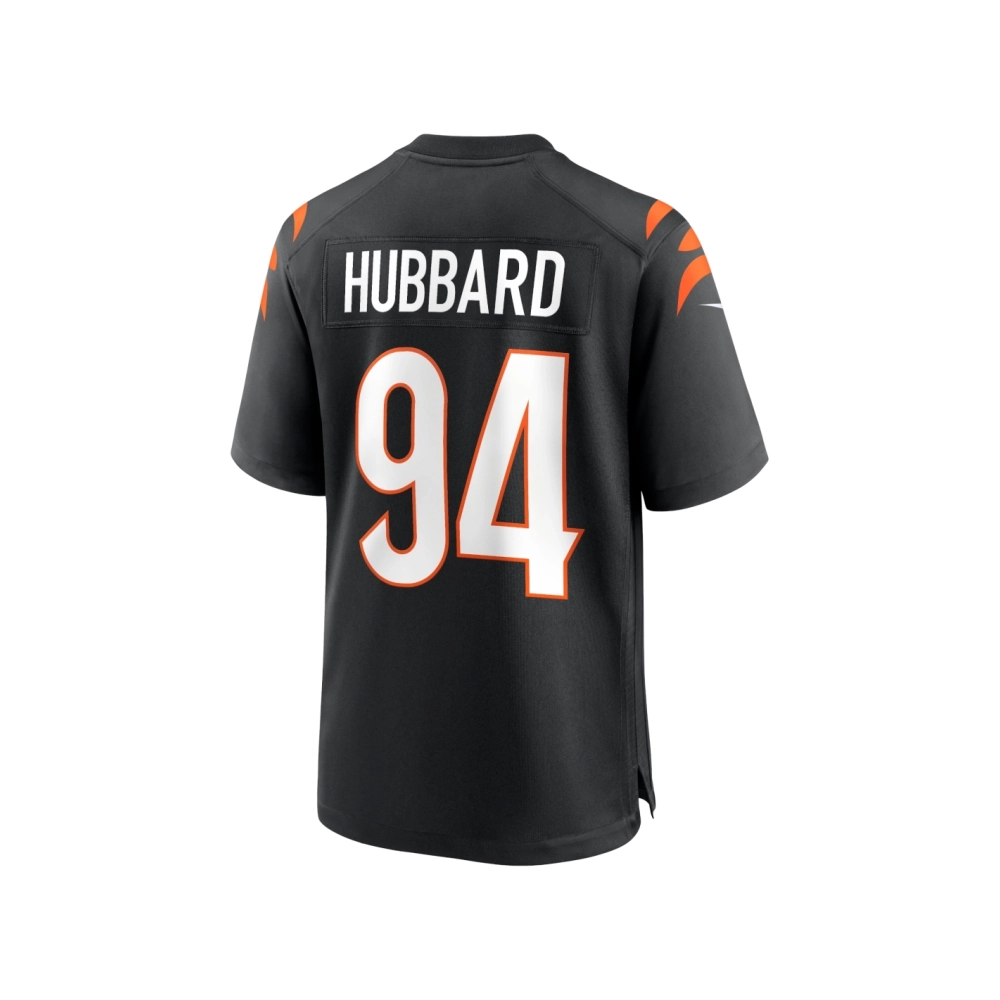 Mens Cincinnati Bengals Sam Hubbard Black Player Game Jersey
