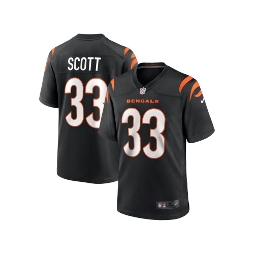 Mens Cincinnati Bengals Nick Scott Black Game Player Jersey
