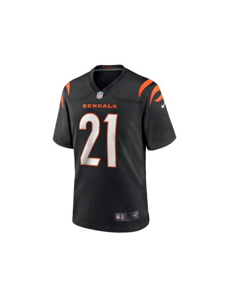 Mens Cincinnati Bengals Mike Hilton Black Game Player Jersey