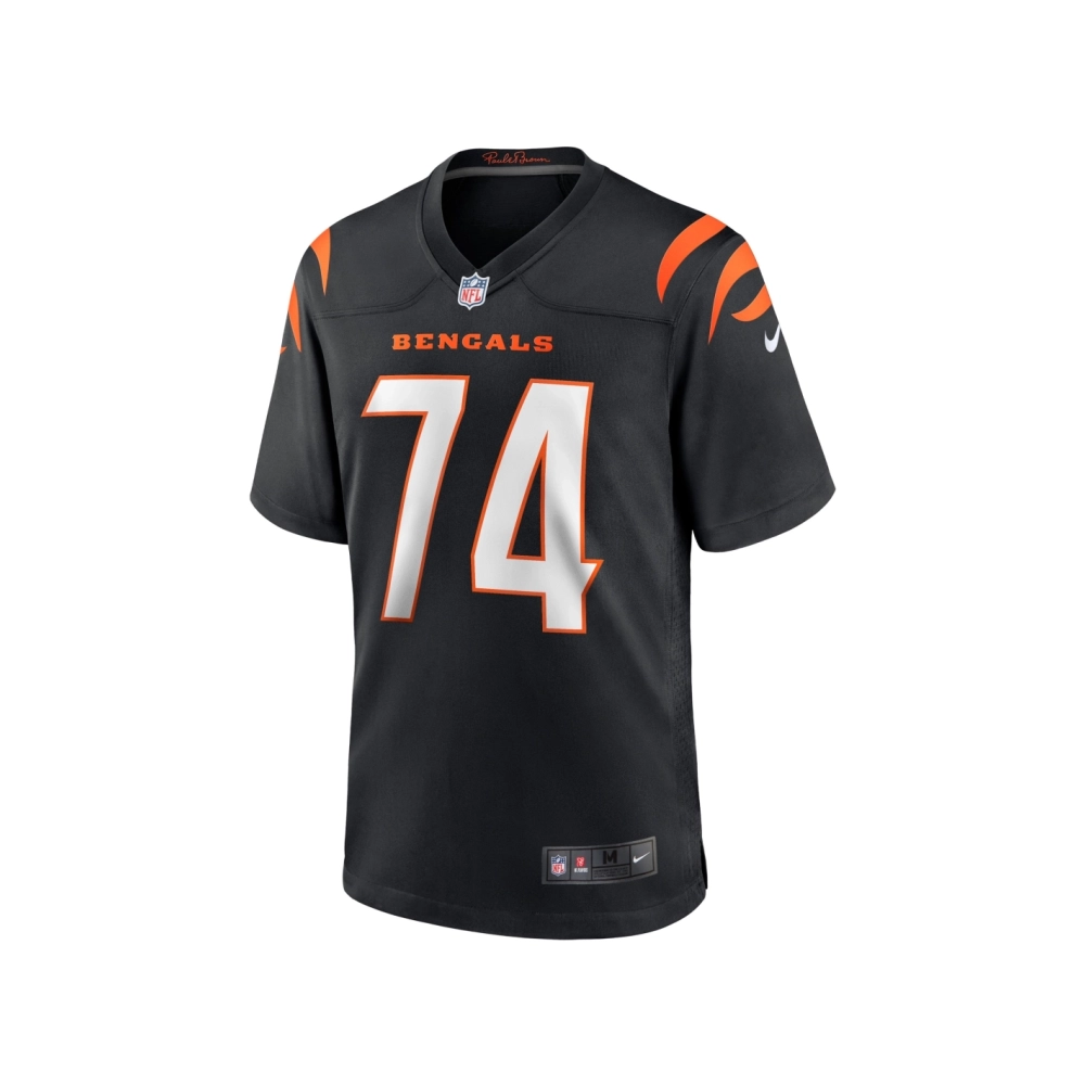 Mens Cincinnati Bengals Max Scharping Black Game Player Jersey