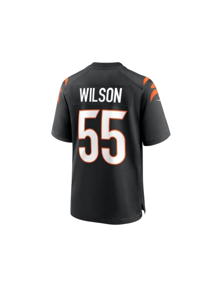 Mens Cincinnati Bengals Logan Wilson Black Game Jersey