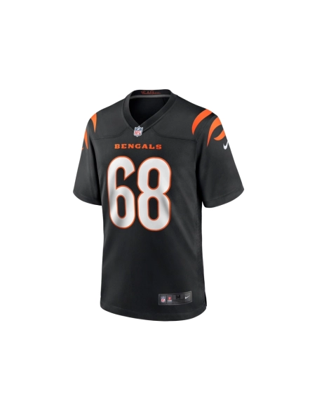 Mens Cincinnati Bengals Josh Tupou Black Game Player Jersey