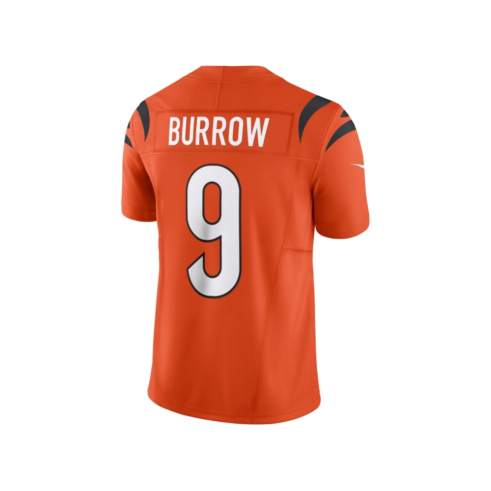 Mens Cincinnati Bengals Joe Burrow Orange Vapor F.U.S.E. Limited Jersey