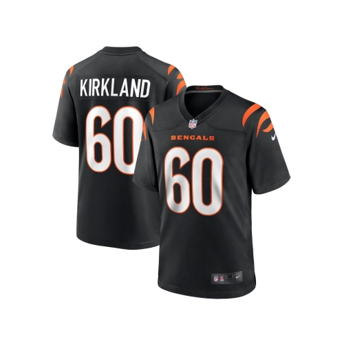 Mens Cincinnati Bengals Jaxson Kirkland Black Team Game Jersey