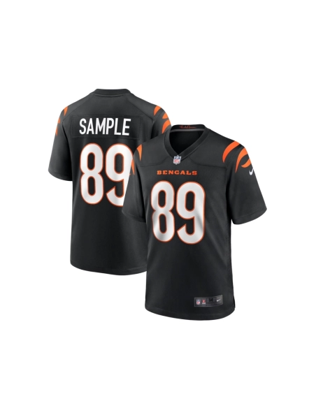 Mens Cincinnati Bengals Drew Sample Black Game Jersey
