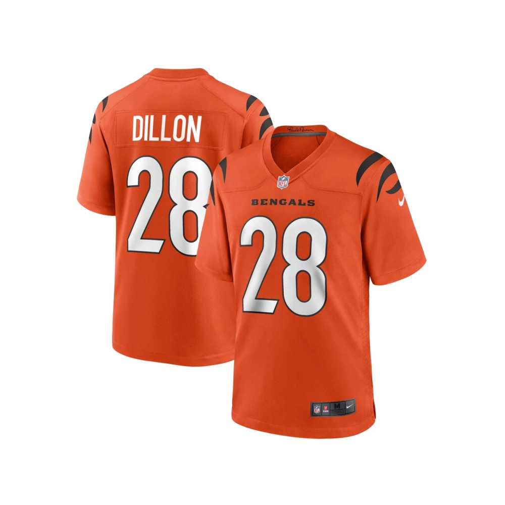 Mens Cincinnati Bengals Corey Dillon Orange Retired Player Alternate Game Jersey