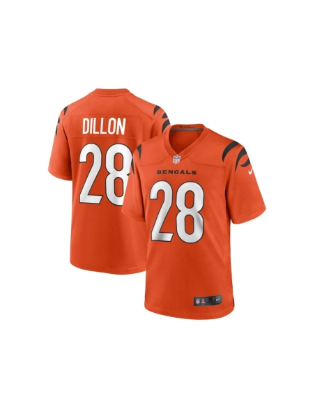Mens Cincinnati Bengals Corey Dillon Orange Retired Player Alternate Game Jersey
