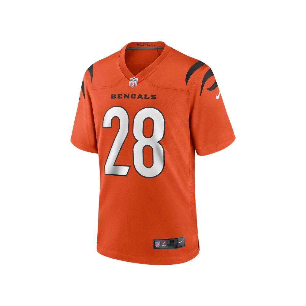 Mens Cincinnati Bengals Corey Dillon Orange Retired Player Alternate Game Jersey