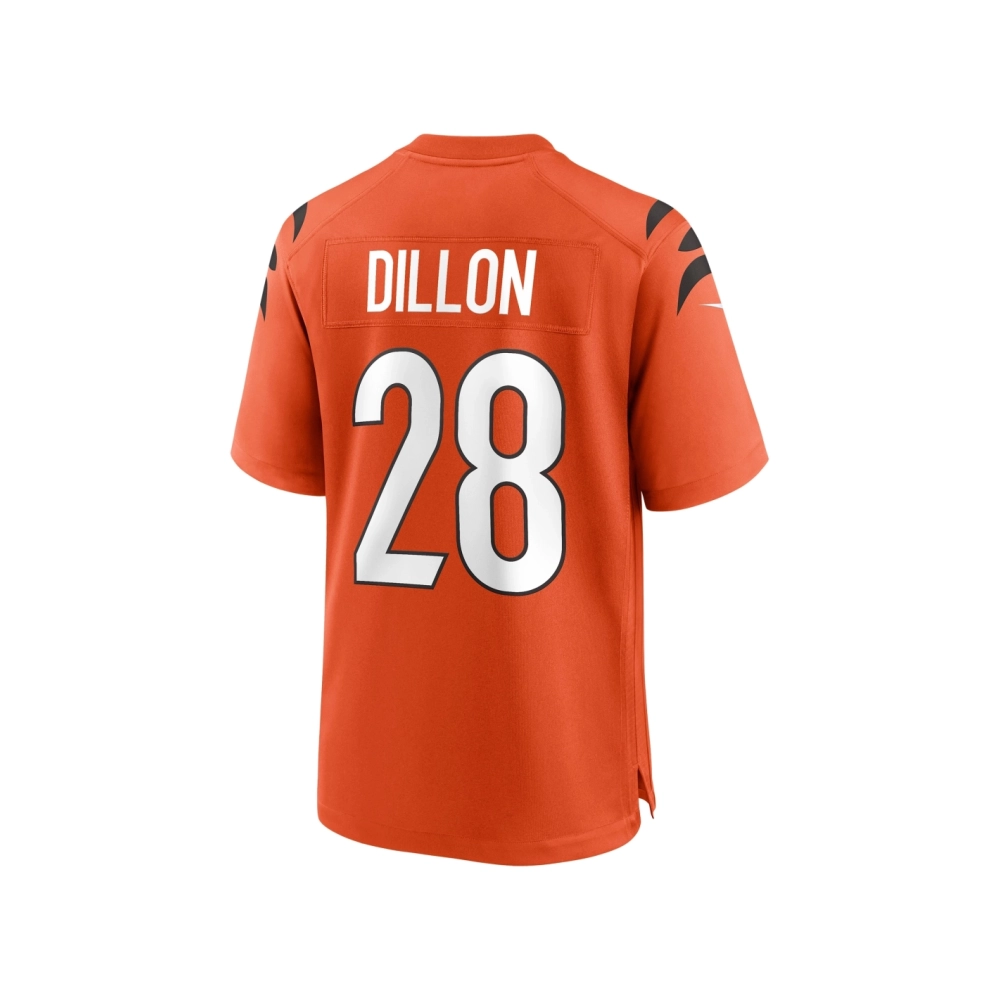 Mens Cincinnati Bengals Corey Dillon Orange Retired Player Alternate Game Jersey