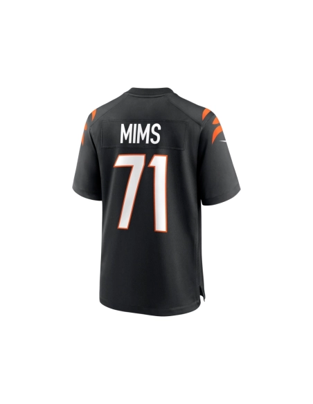 Mens Cincinnati Bengals Amarius Mims Black 2024 NFL Draft First Round Pick Player Game Jersey