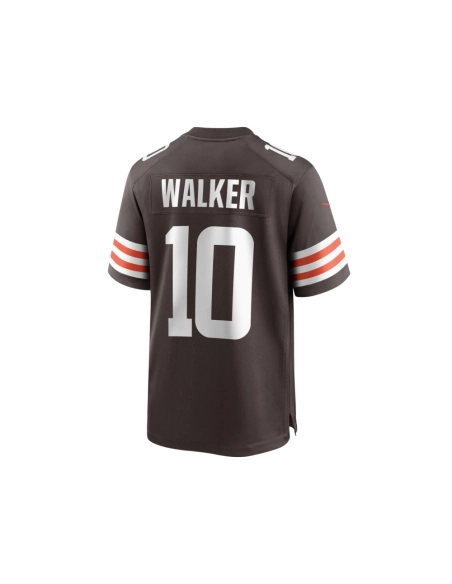 Mens Cleveland Browns Phillip Walker Brown Team Game Jersey