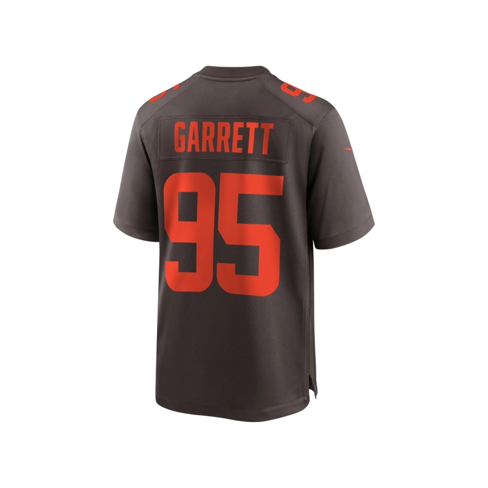 Mens Cleveland Browns Myles Garrett Brown Alternate Game Jersey