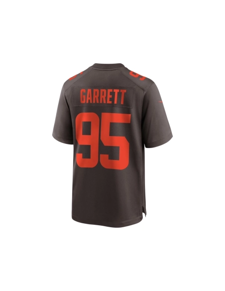 Mens Cleveland Browns Myles Garrett Brown Alternate Game Jersey