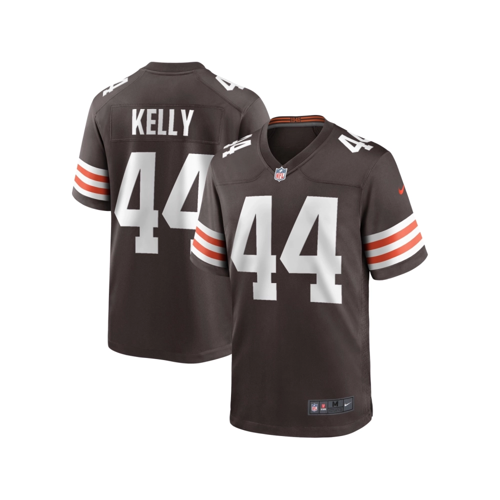 Mens Cleveland Browns Leroy Kelly Brown Game Retired Player Jersey
