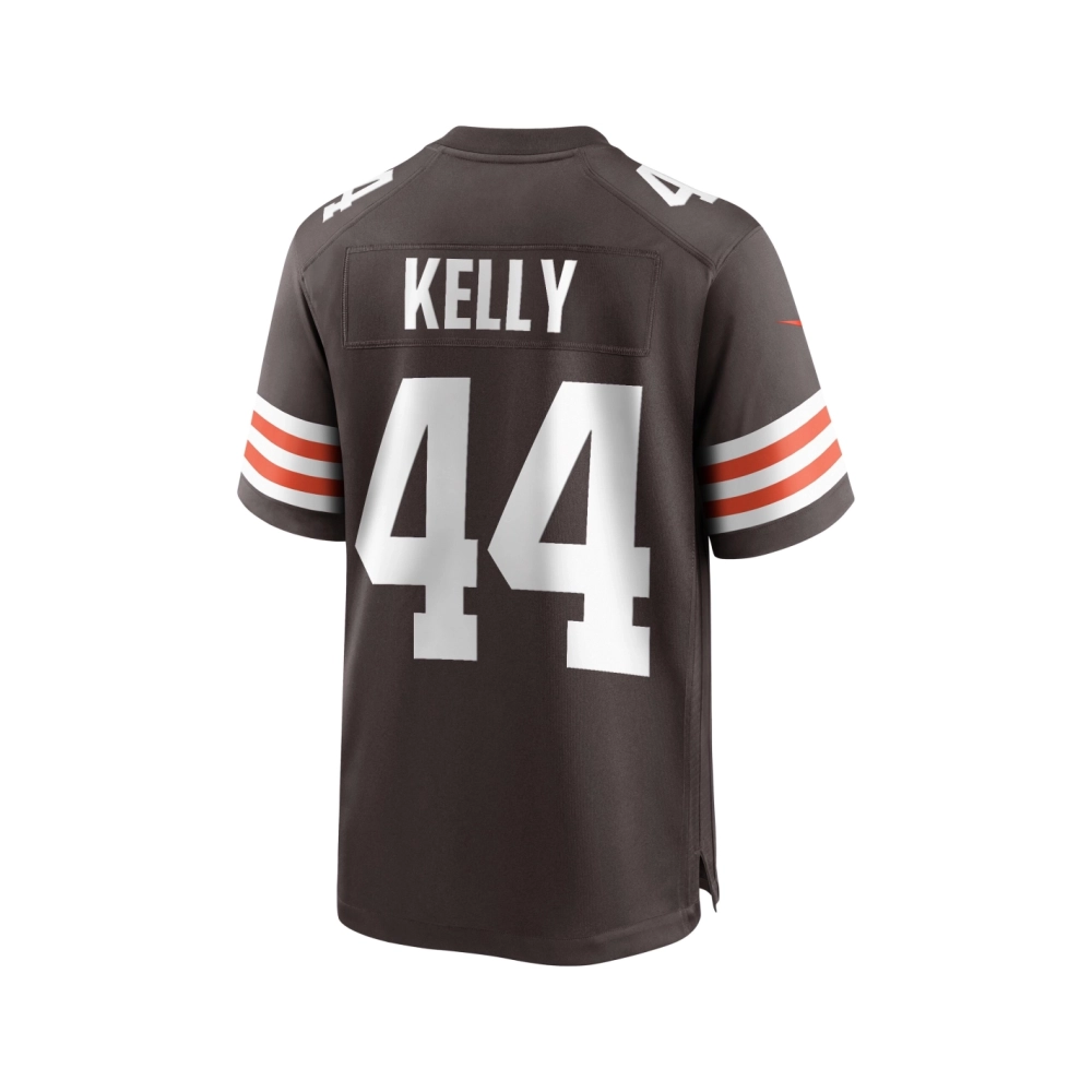Mens Cleveland Browns Leroy Kelly Brown Game Retired Player Jersey