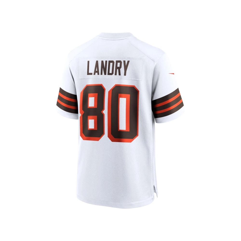 Mens Cleveland Browns Jarvis Landry White 1946 Collection Alternate Game Jersey