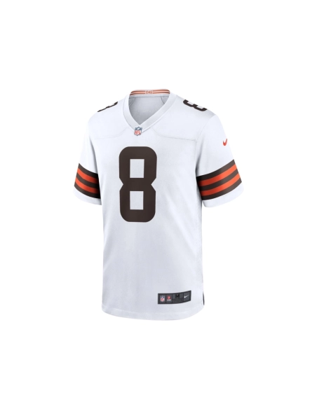 Mens Cleveland Browns Elijah Moore White Team Game Jersey
