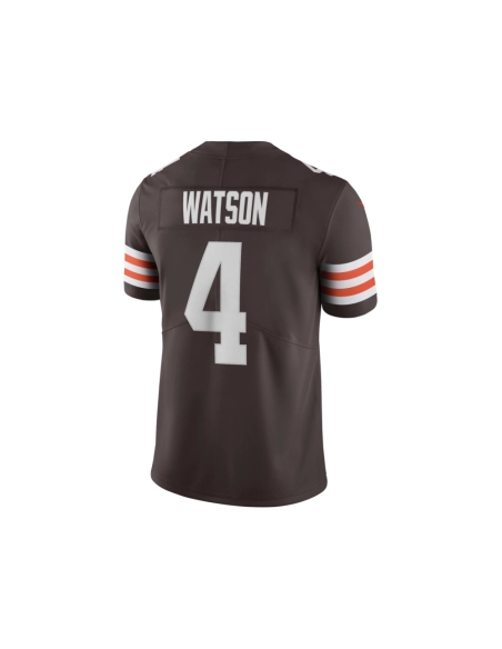 Mens Cleveland Browns Deshaun Watson Brown Vapor Limited Jersey