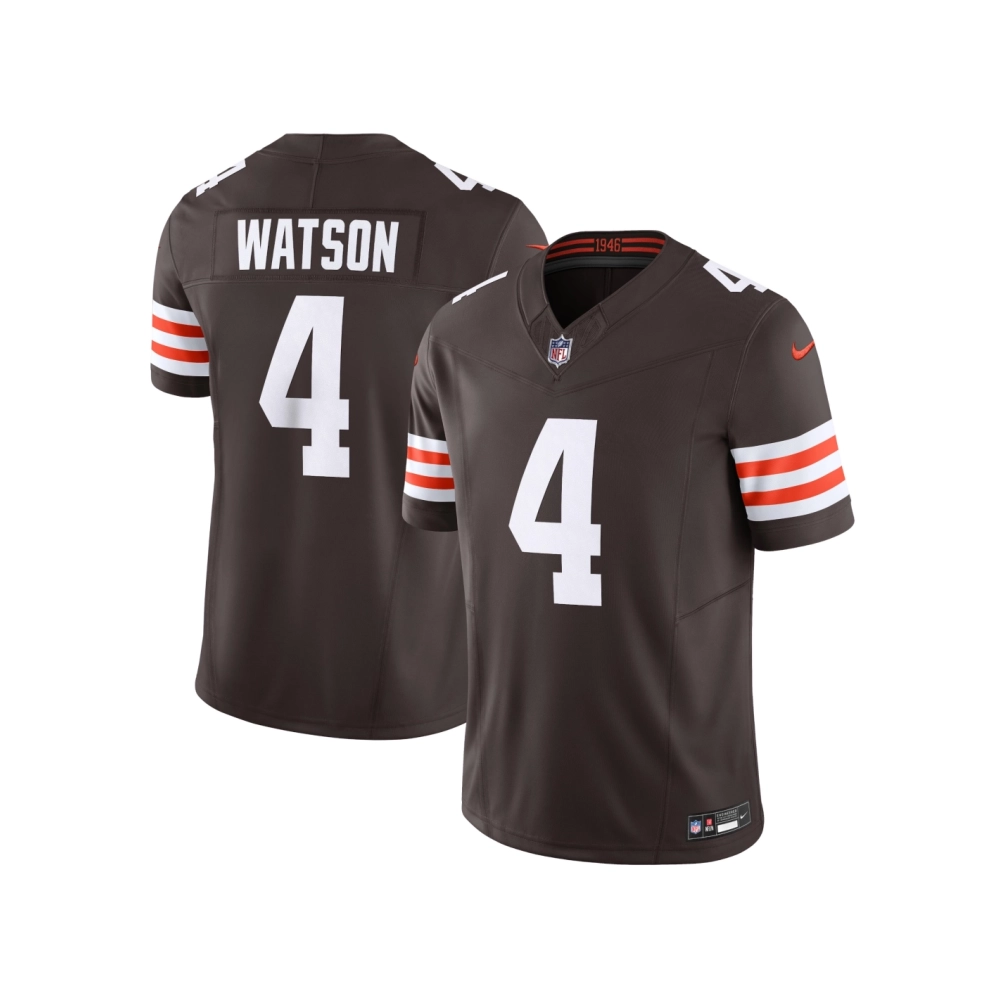 Mens Cleveland Browns Deshaun Watson Brown Vapor F.U.S.E. Limited Jersey