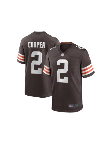 Mens Cleveland Browns Amari Cooper Brown Player Game Jersey