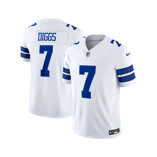 Mens Dallas Cowboys Trevon Diggs White Vapor F.U.S.E. Limited Jersey