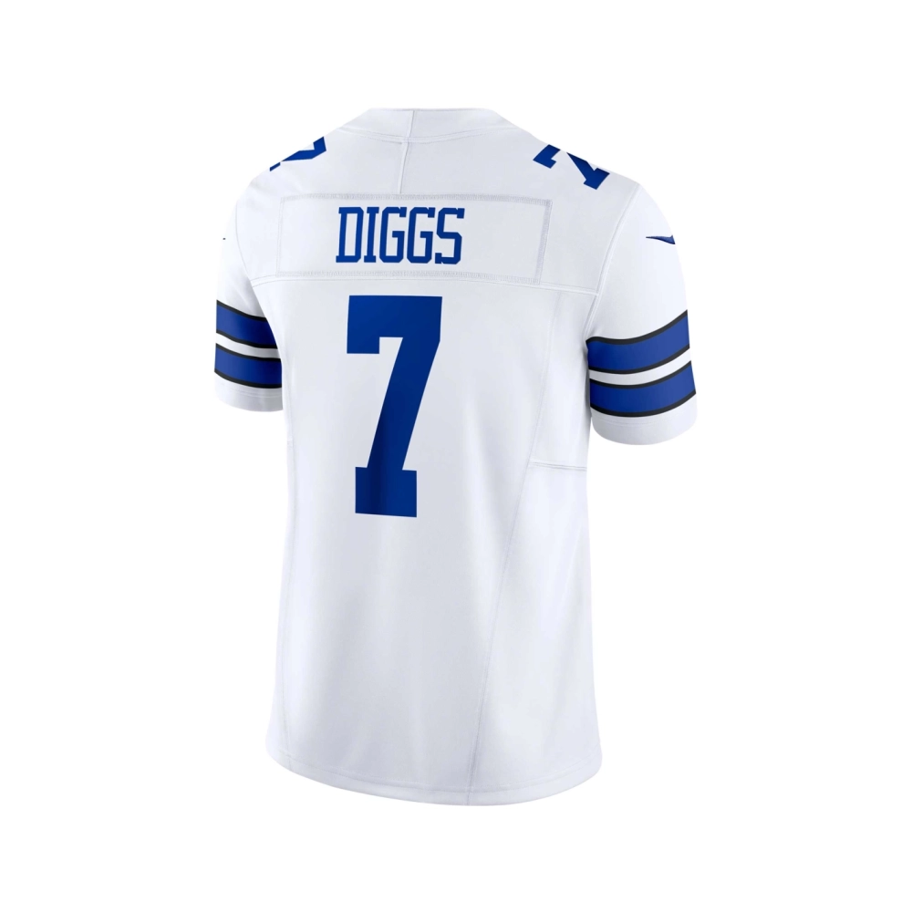 Mens Dallas Cowboys Trevon Diggs White Vapor F.U.S.E. Limited Jersey