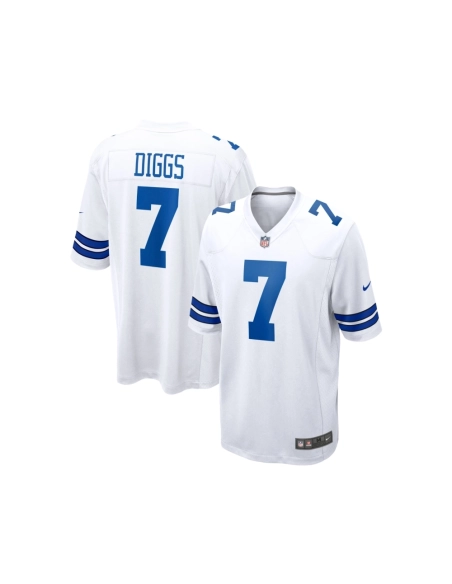 Mens Dallas Cowboys Trevon Diggs White Game Jersey