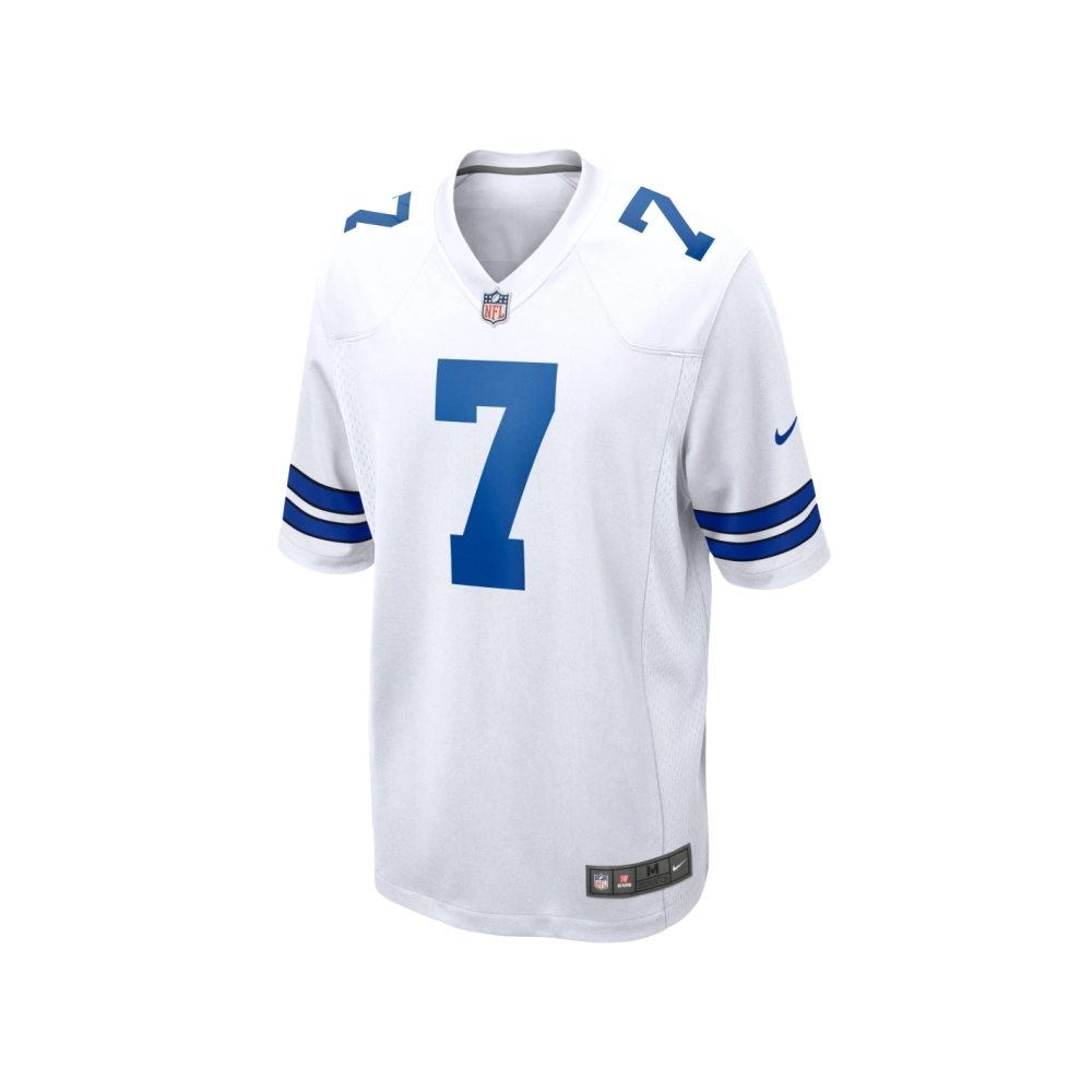 Mens Dallas Cowboys Trevon Diggs White Game Jersey