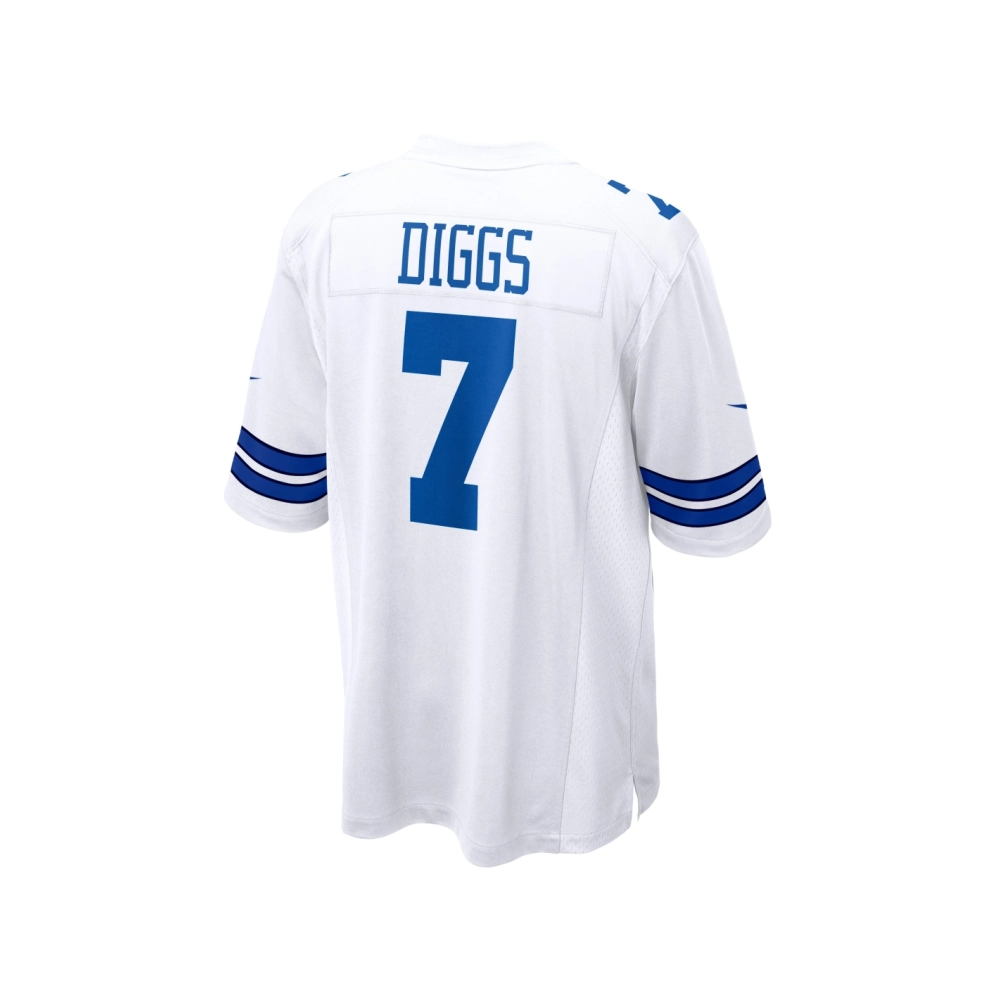 Mens Dallas Cowboys Trevon Diggs White Game Jersey