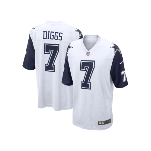 Mens Dallas Cowboys Trevon Diggs White Alternate Game Jersey