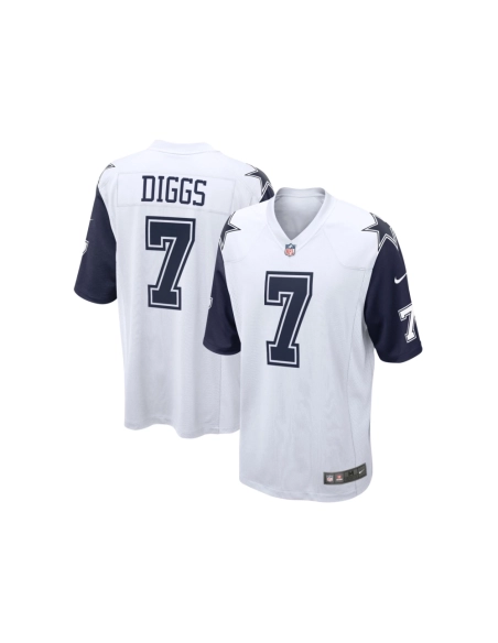 Mens Dallas Cowboys Trevon Diggs White Alternate Game Jersey