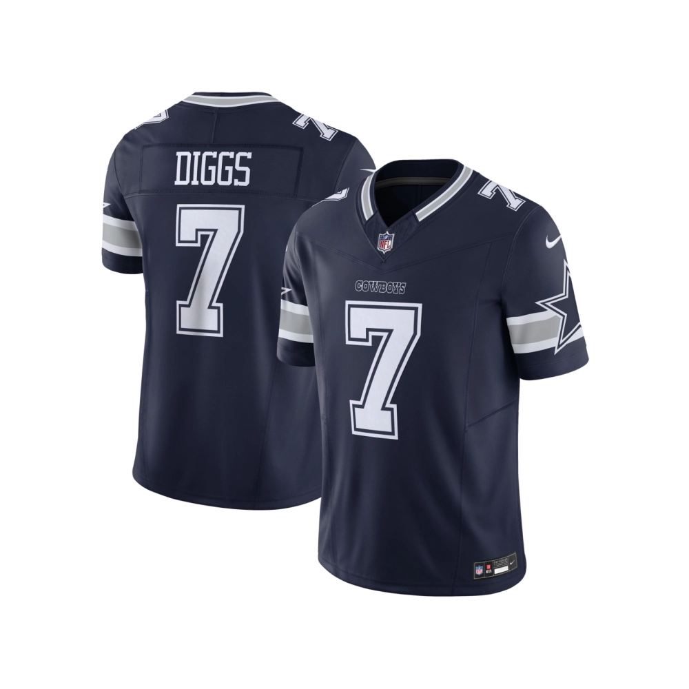Mens Dallas Cowboys Trevon Diggs Navy Vapor F.U.S.E. Limited Jersey