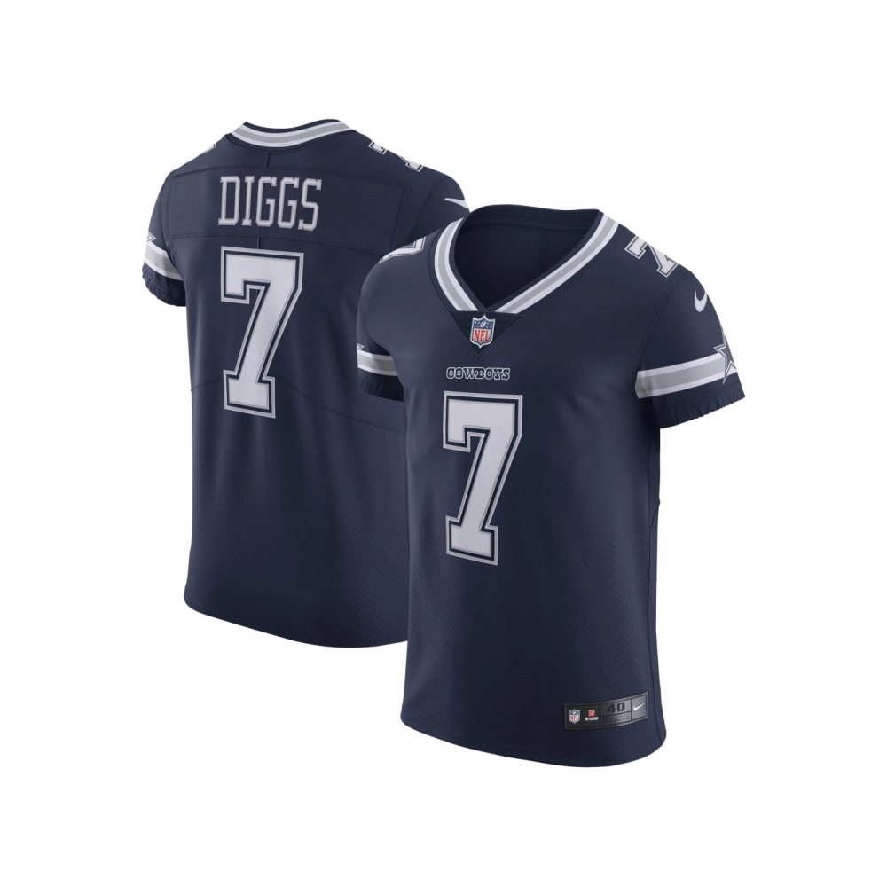 Mens Dallas Cowboys Trevon Diggs Navy Vapor Elite Jersey
