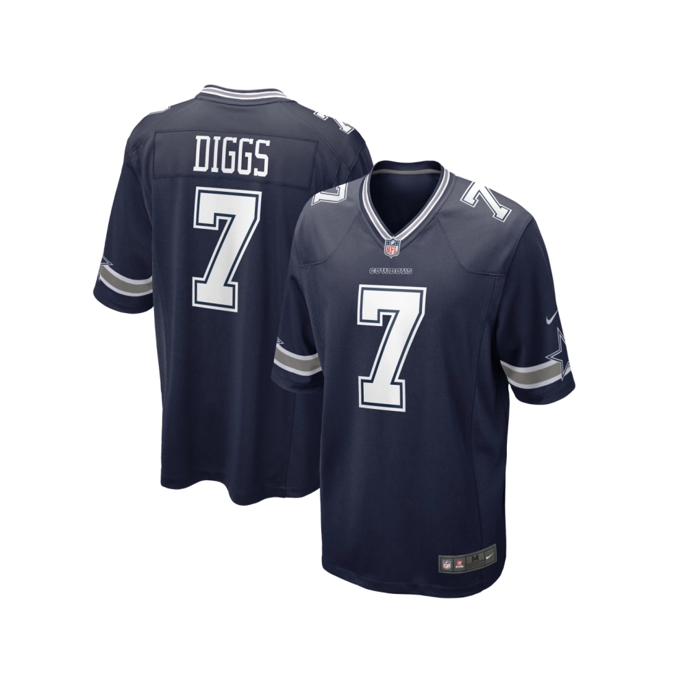 Mens Dallas Cowboys Trevon Diggs Navy Game Jersey